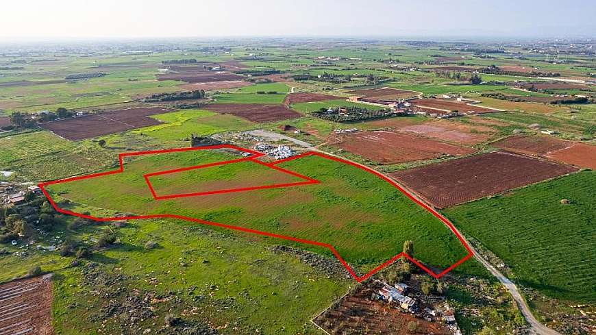 Shared agricultural fields in Frenaros, Famagusta